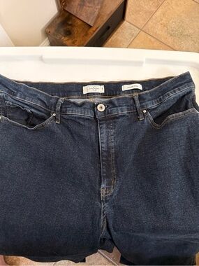 Jessica Simpson Dark Blue Wide Leg Jeans